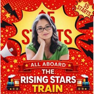 🚂 May 1st - Rising Stars Train Show🚂 @JustMyOwnStyle Live 8PM CT/9PM ET